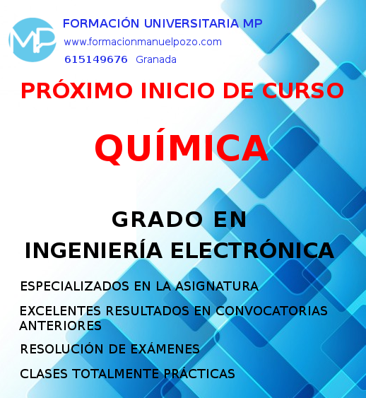 INICIO DE CLASES QUÍMICA